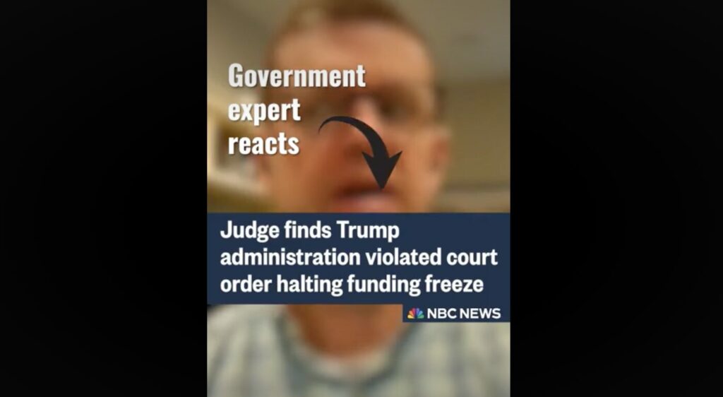 Are we in a constitutional crisis? Georgetown govt. expert reacts to judge saying Trump defied order on federal funds. – The Recount